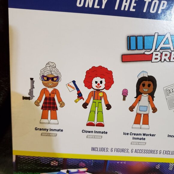 DevSeries Jailbreak Hiding In Plain Sight 6 Action Figures & Virtual Item Code - Picture 8 of 8